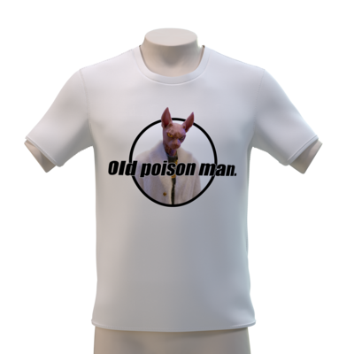 Old Poison man.周边定制夏季纯棉衬衫